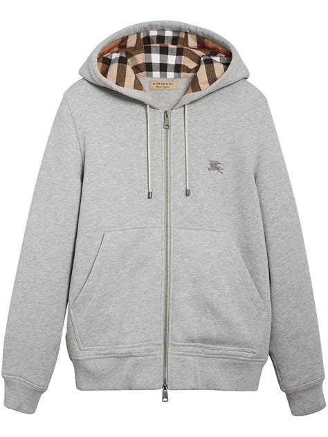 burberry london zip mens with pattern|burberry men's sweatshirts.